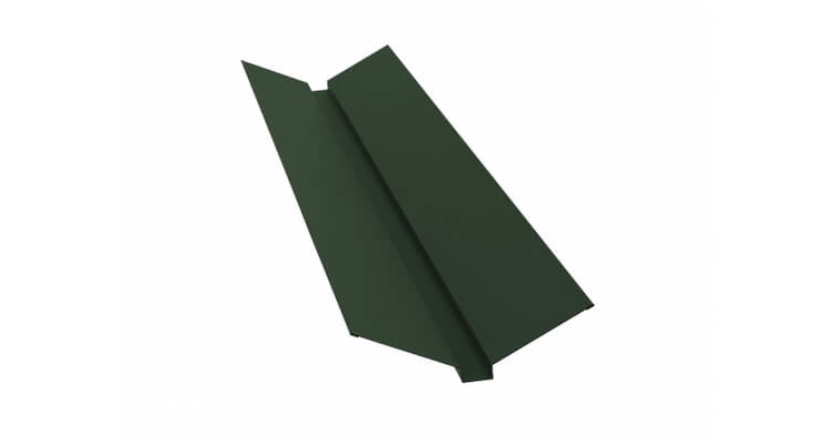 Планка карнизная 100х65 GreenCoat Pural RR 11 темно-зеленый