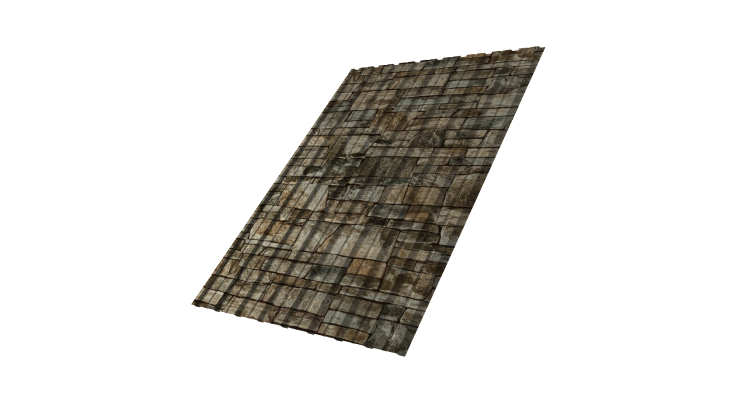 Профнастил С10В 0.45 Print Elite Fine Stone TwinColor