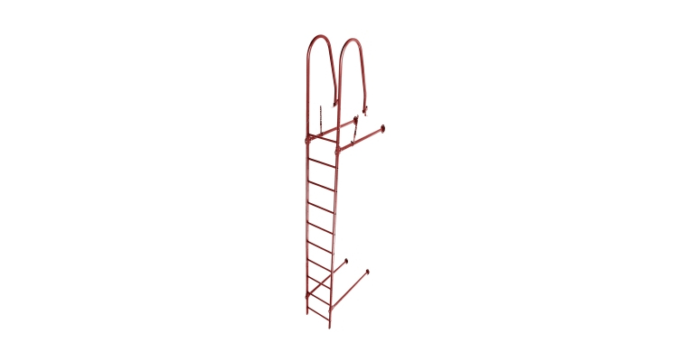 Лестница стеновая Grand Line RAL 3011 2,76м