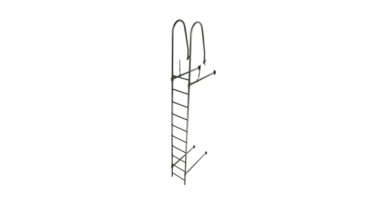 Лестница стеновая Grand Line RAL 6020 2,76м