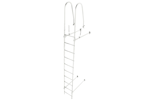 Лестница стеновая Grand Line RAL 9003 2,76м