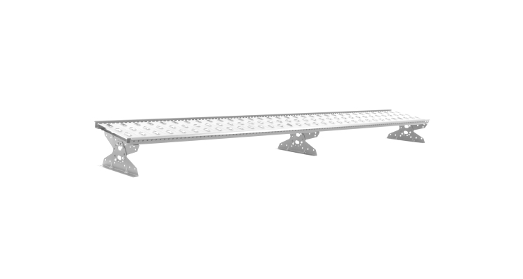 Мостик переходной Grand Line RAL 9003 3м