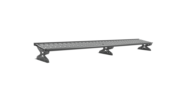 Мостик переходной Grand Line RAL 9006 3м