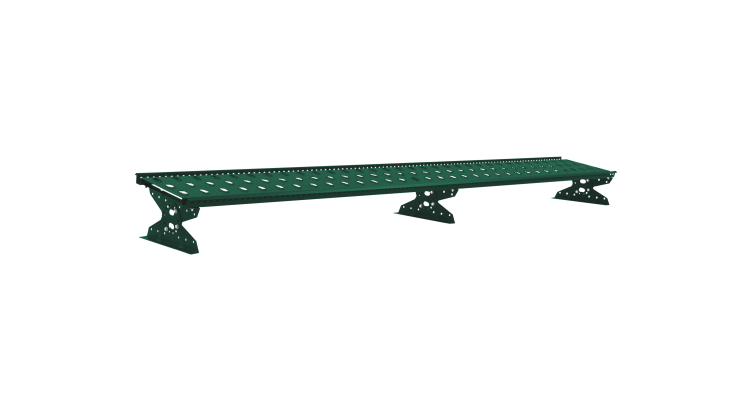 Мостик переходной для фальцевой кровли Grand Line RAL 6005 3м