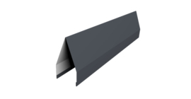 Ламель забора жалюзи Tokyo 0,45 Drap TR с пленкой RAL 7024 мокрый асфальт